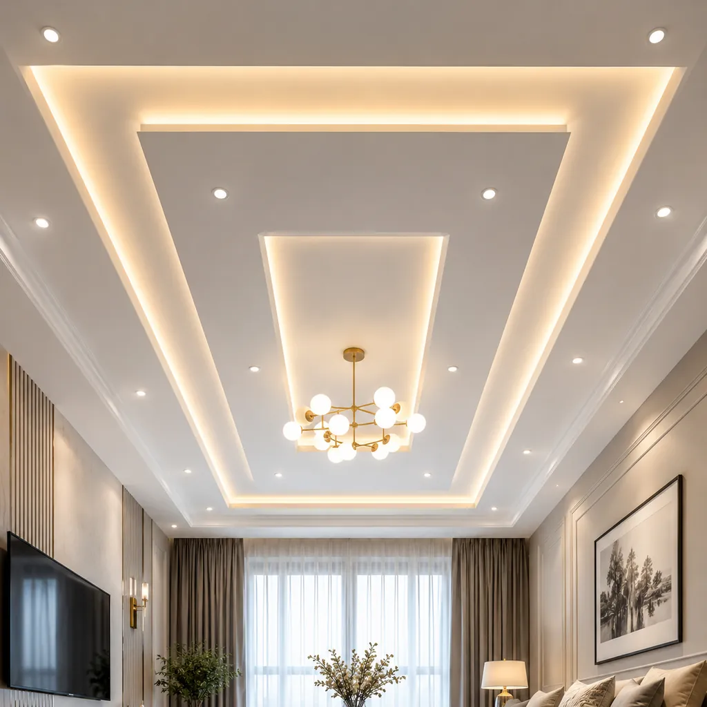 Pemasangan plafon gypsum